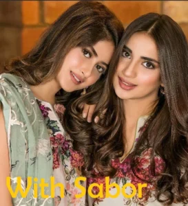 Sajal Aly With Her Sister