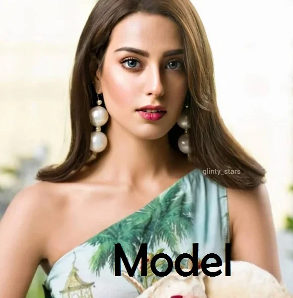 Iqra Aziz as Model